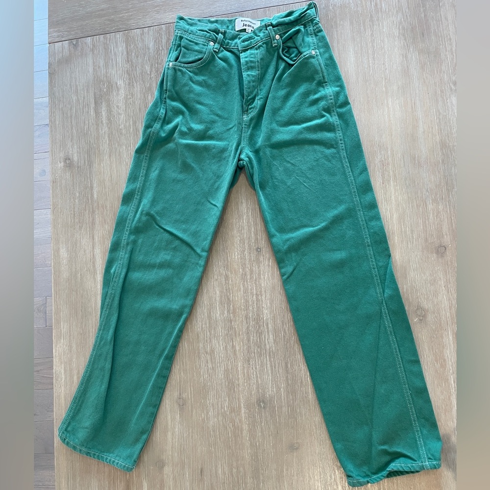 Cowboy High Rise Straight Jeans